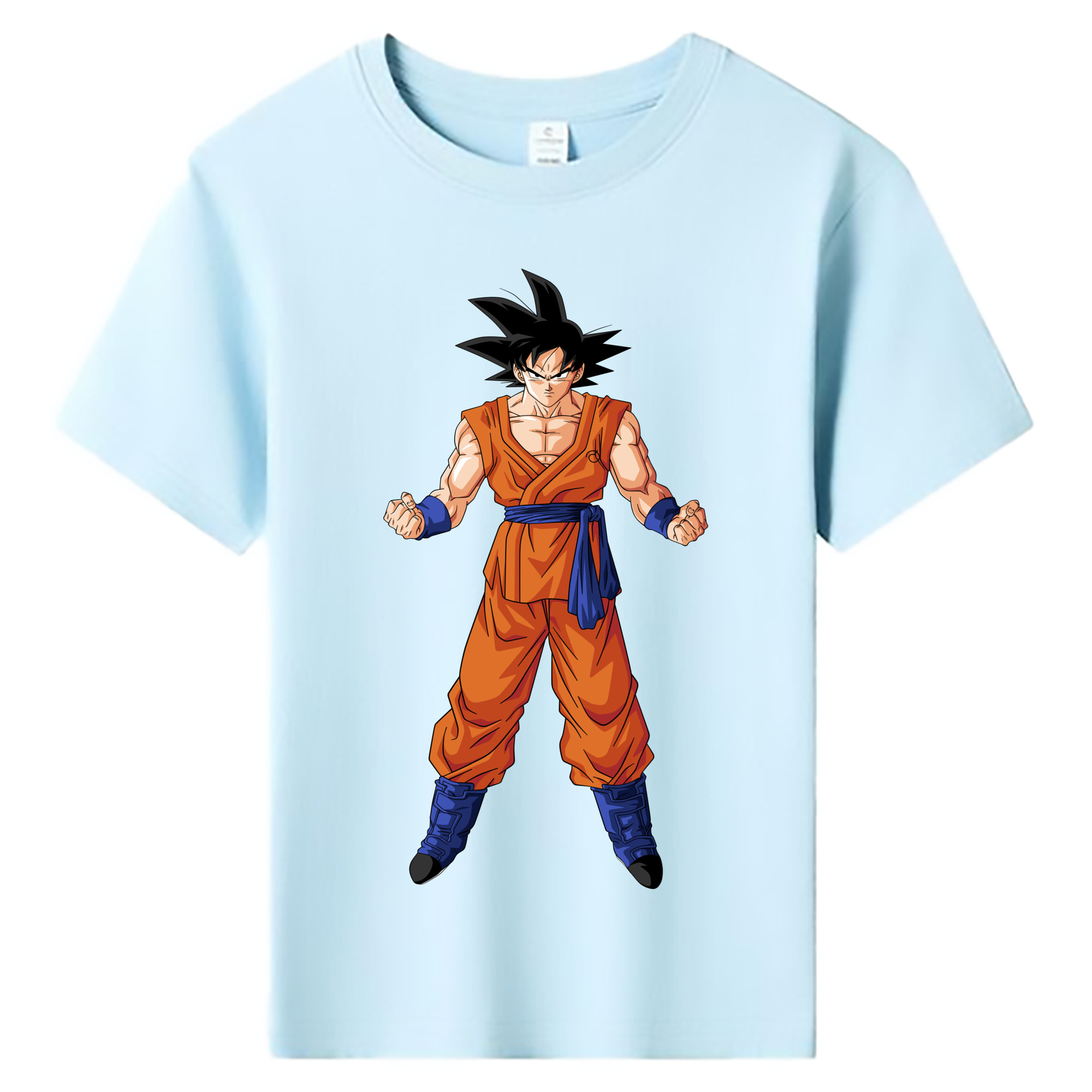 （画像用） ドラゴンボール 孫悟空（そん ごくう）Son Goku カカロット DRAGON BALL Kakarotto 綿100％キッズTシャツ（フロントプリント）